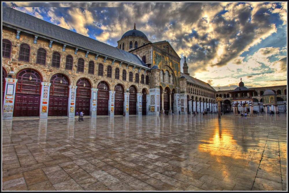 Grande Mosquée des Omeyyades à Damas 