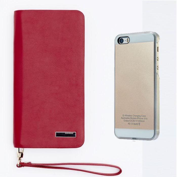 COQUE IPHONE ESSENTIEL DE RIGUEUR rouge