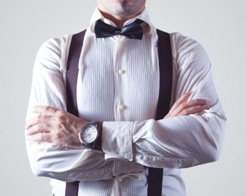 bow tie businessman fashion man