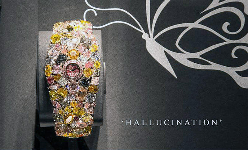 #1 Graff Diamond Hallucination - Prix : 55,000,000$