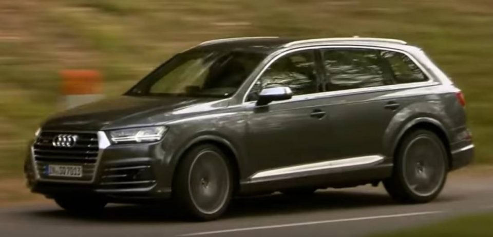 audi sq7 route