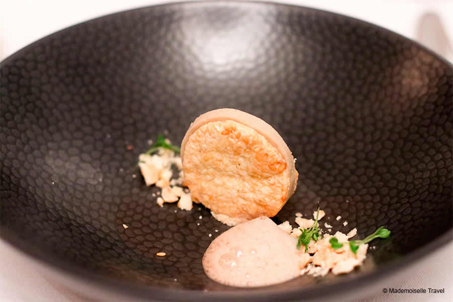 chateau du boisiniar amuse bouche foie gras chef valentin morice