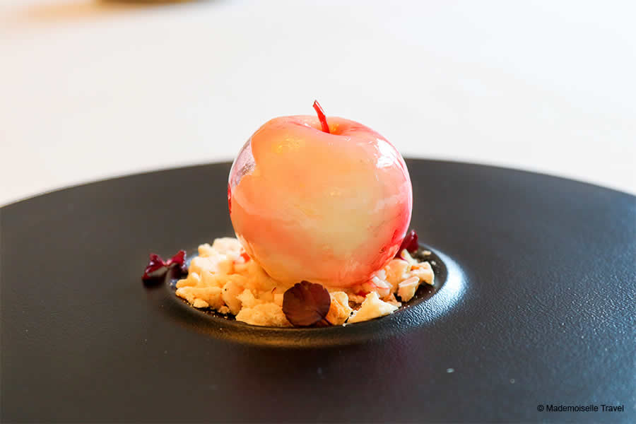 chateau du boisniard pomme soufflee dessert du chef morice valentin