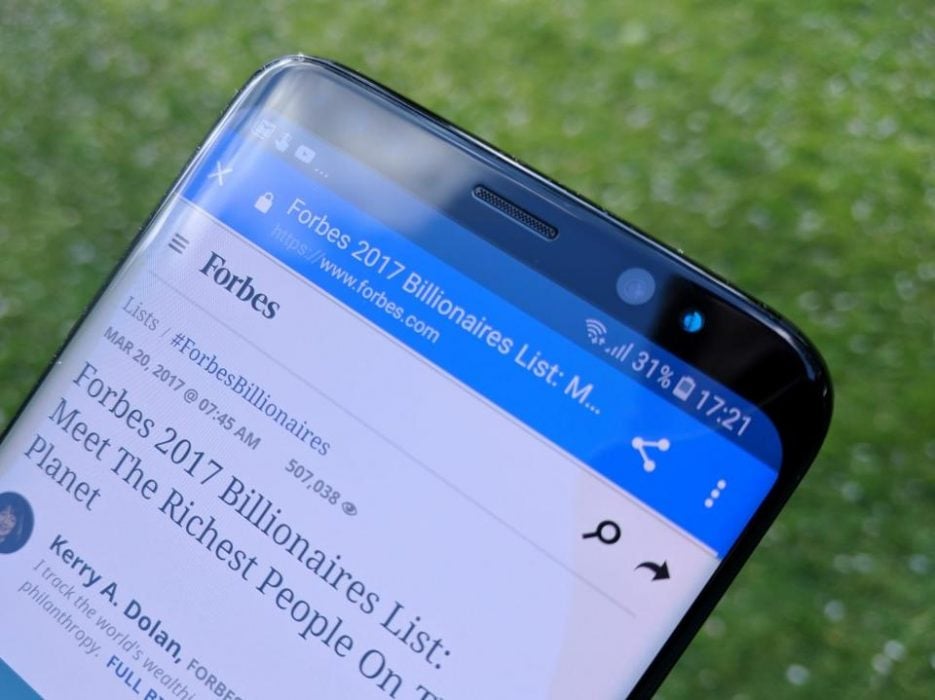 galaxy s8 ecran