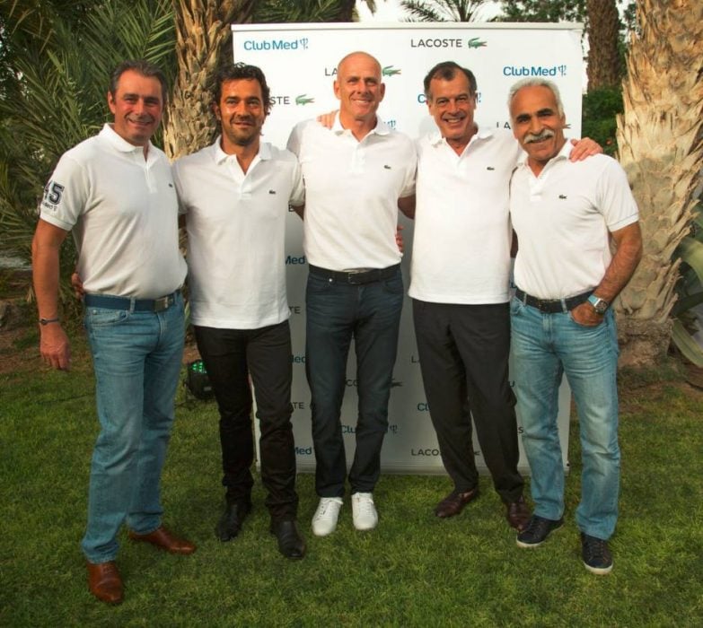 lancement du partenariat club med x lacoste marrakech 19 04 1