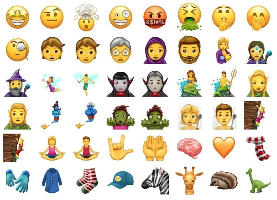 nouveaux emoji