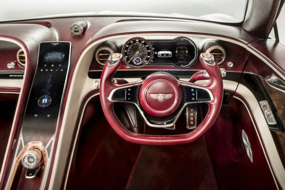 bentley exp12 speed 6e volant
