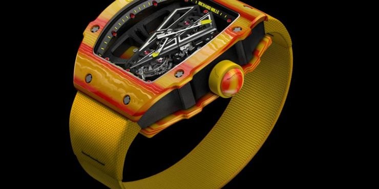 Rafael Nadal porte une montre Richard Mille pour Roland Rafael Nadal porte une montre Richard Mille pour Roland