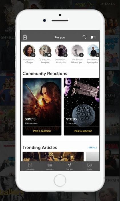 social tv platform credit tv time