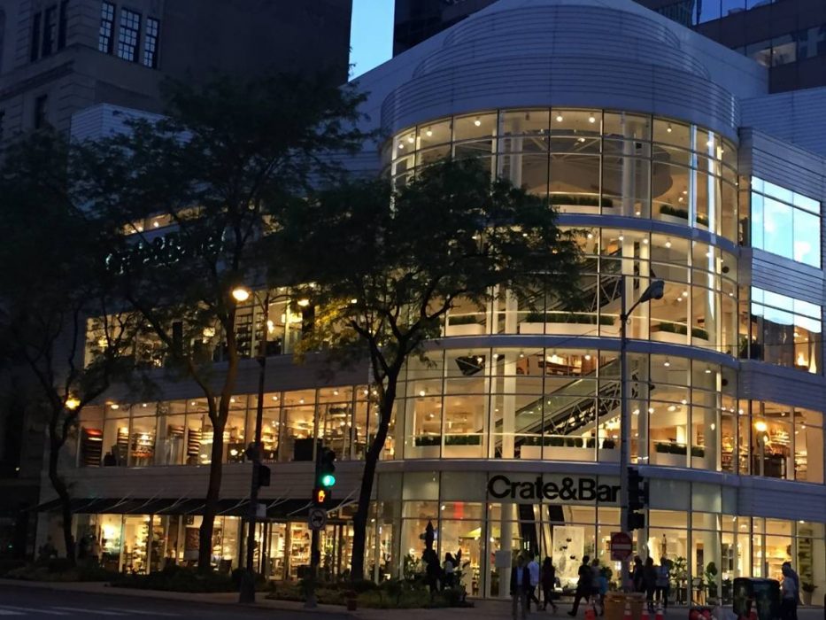 flagship crate barrel chicago 2