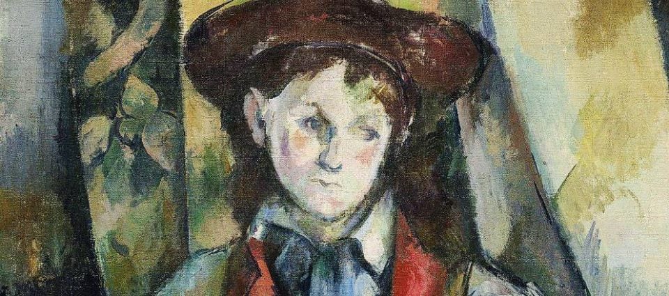 paul cezanne le garcon au g