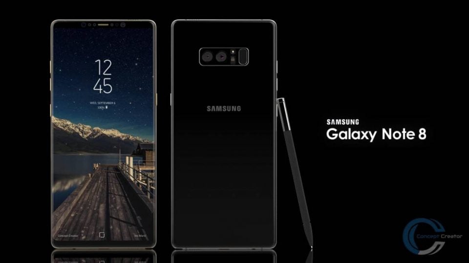 galaxy note 8 credit creator