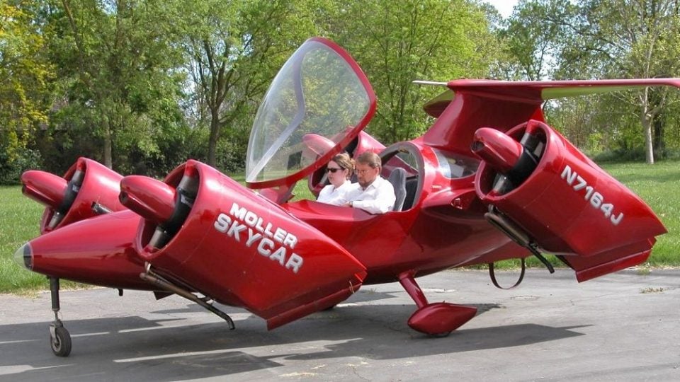 voiture volante moller