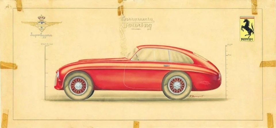 ferrari croquis credit musee ferrari