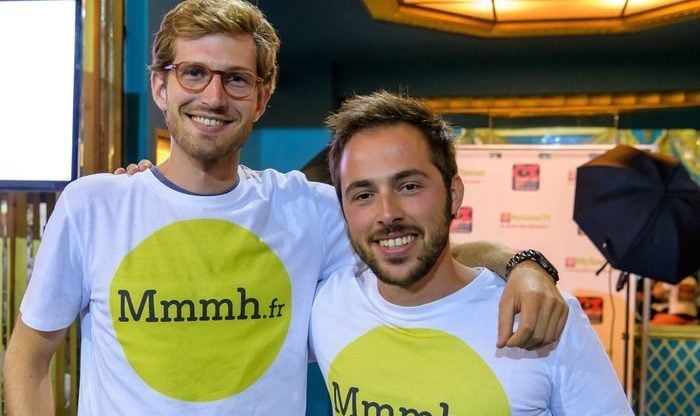 Maxime Patte et Hugo Caffarel lancent Mmmh