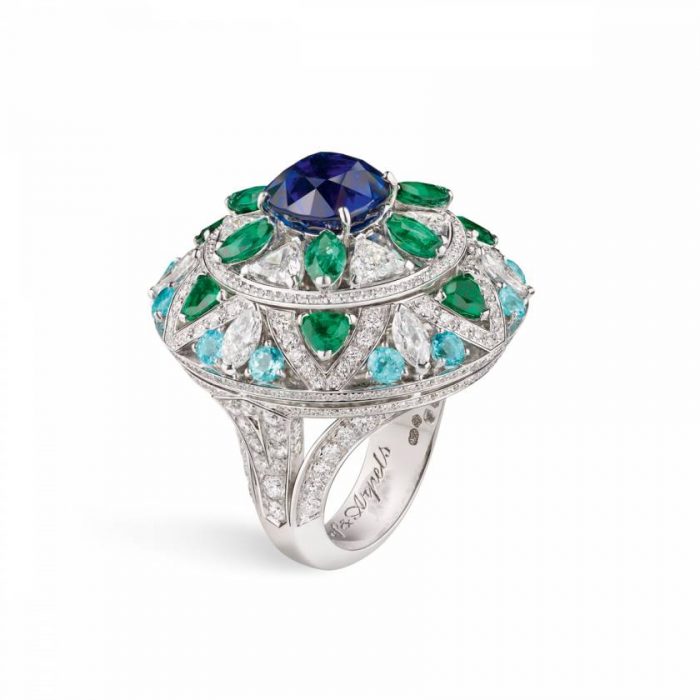 van cleef arpels le secret bague fleurbleue 2017 haute joaillerie