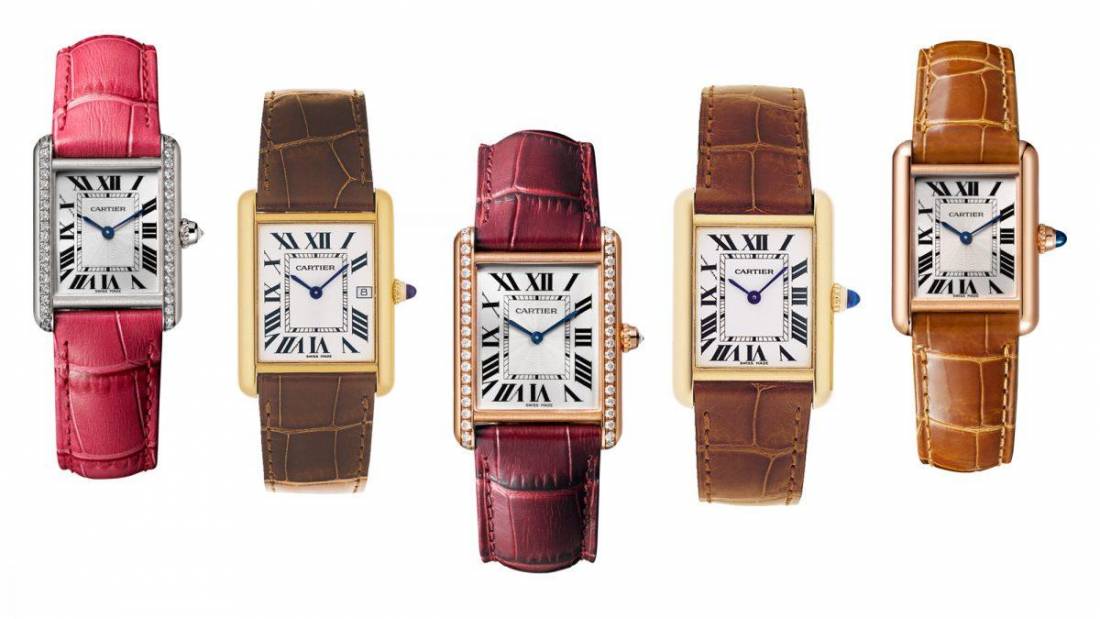 montre tank cartier femme vintage