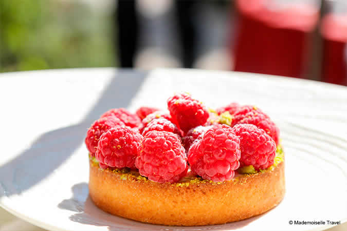 tartelette framboise travel le clair de la plume