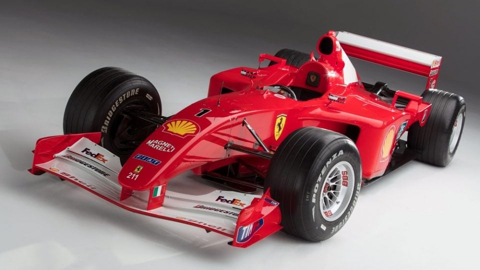 schumacher 2001 championship ferrari f1 rm sothebys auction 13