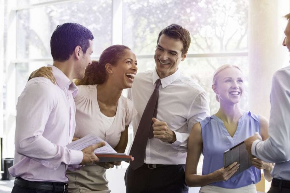 happy workers