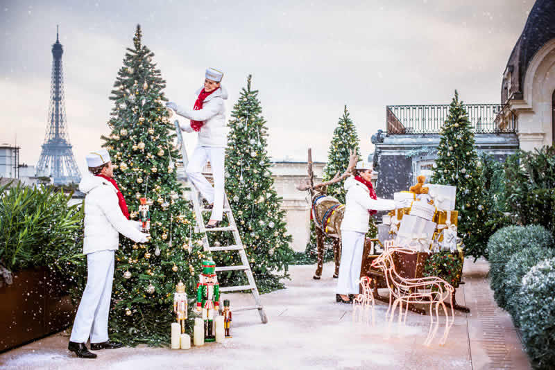 marche de noel peninsula paris