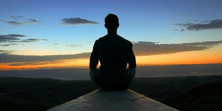 silence meditation