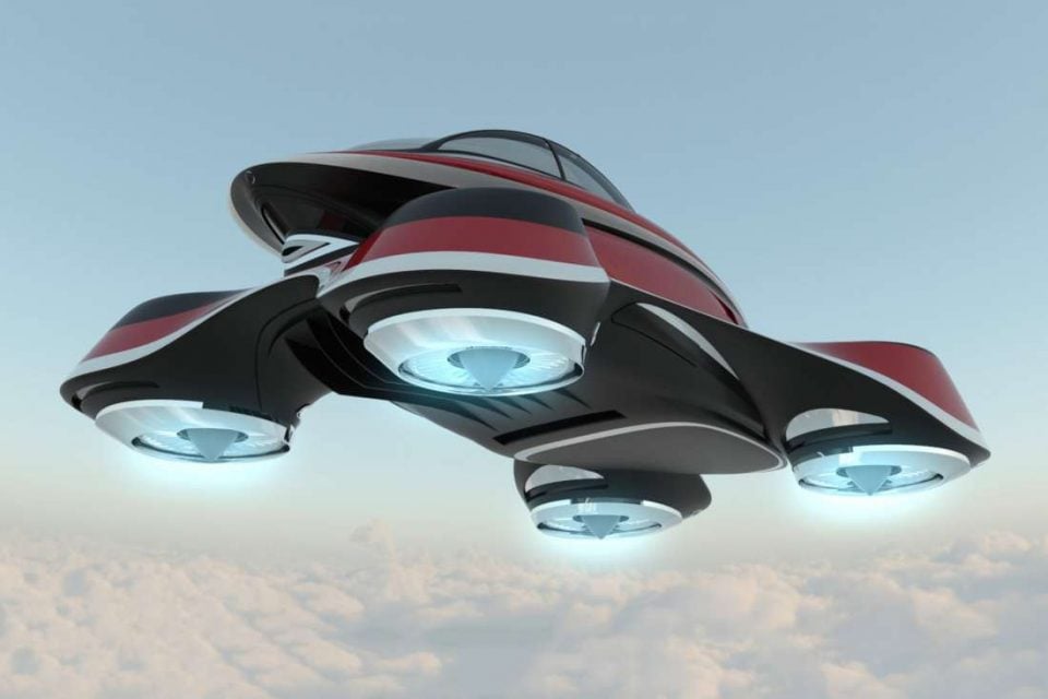 lazzarini design studio hover coupe flying car 5