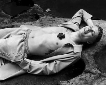 photo 4 blondey mccoy wearing a burberry car coat photographed by alasdair mclellan c courtesy of burberry alasdair mclellan