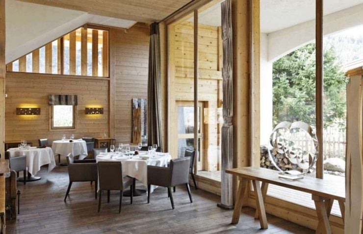 hotel flocons de sel restaurant