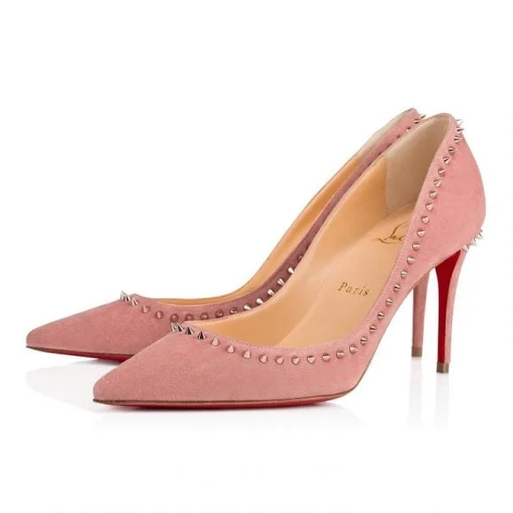 Christian Louboutin : Le Symbole De La Semelle Rouge 3 anjalina veau velours