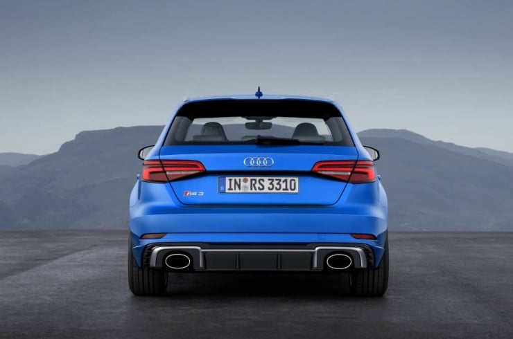audi rs3 arriere