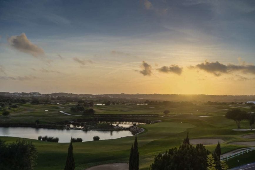 avil golf course overview sunset 01 g a h s