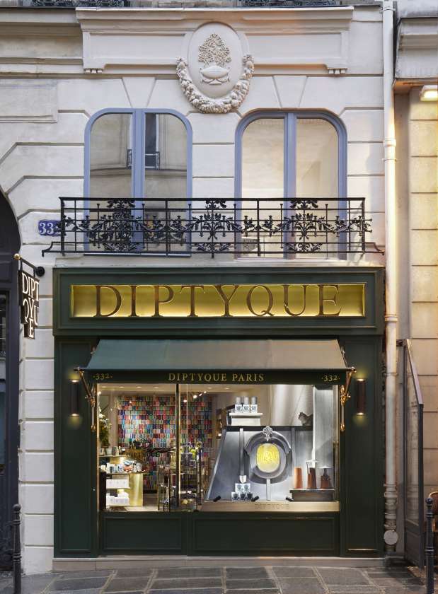 diptyque paris st honore devanture