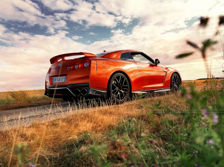 essai nissan gtr 2018 orange-test / photo Cars Passion