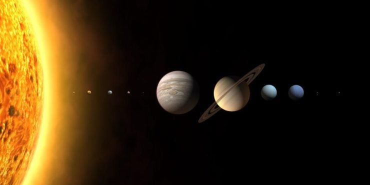 Contemplez Toutes Les Planètes Du Système Solaire Cette - 