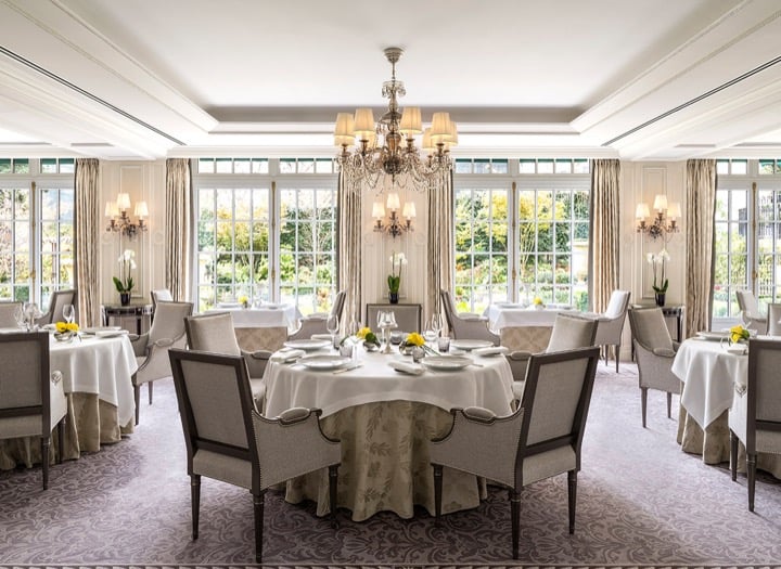 labeille interior with garden view