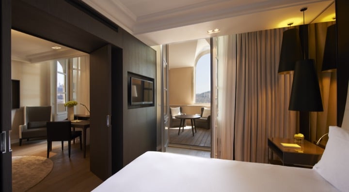 suite junior avec terrasse chambre