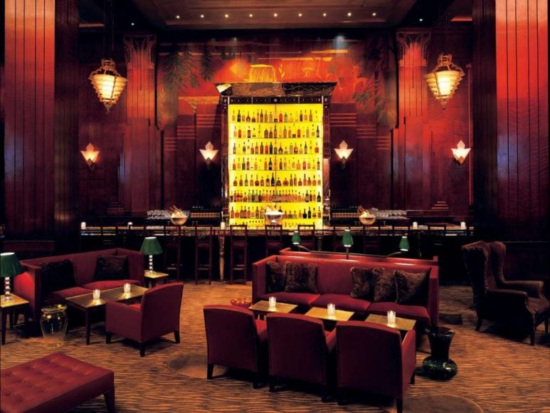 the clift redwood room bar