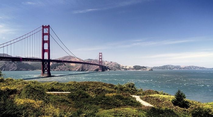 Golden gate bridge visite san Francisco