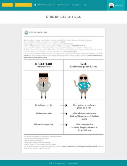 page exemple tip