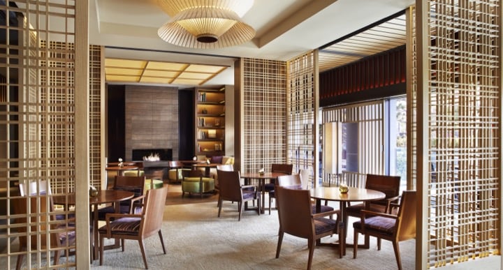 the lobby lounge overall