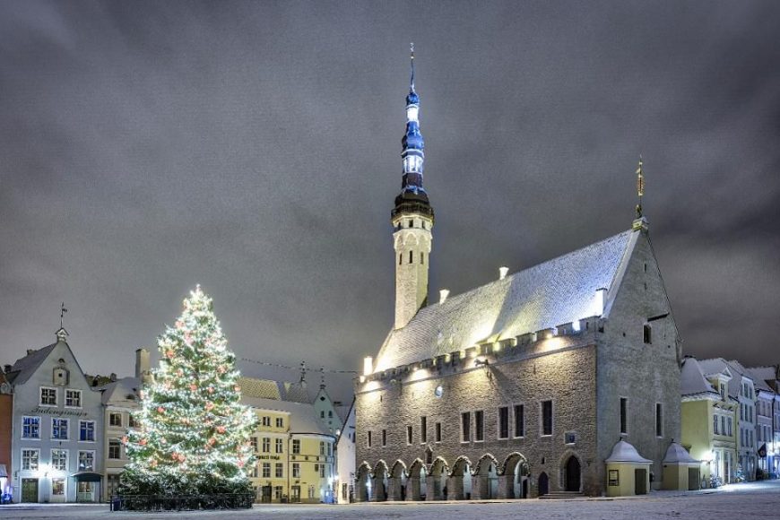 Mairie de Tallinn, Estonie