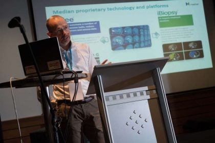 presentation de median technologies sur le sophi a summit nov 2018