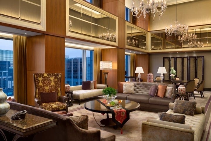 shangri la hotel tokyo presidential suite living room 1250892