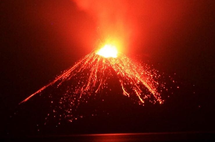 Volcan Krakatoa, Sumatra, Indonésie