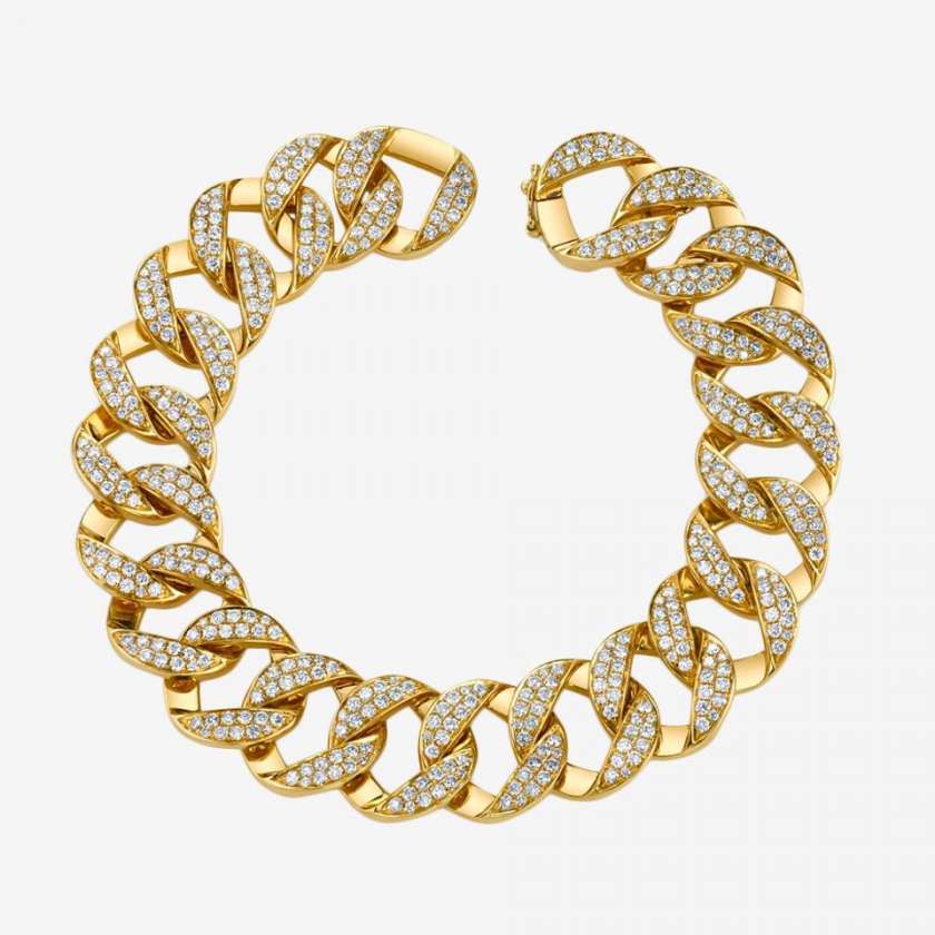 Anita Ko Medium Chain Link Bracelet