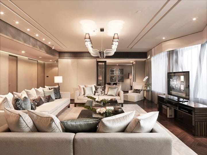 imperial suite living room
