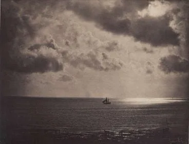 gustave le gray le brick au clair de lune 1856 photo c rmn grand palais domaine de chantilly