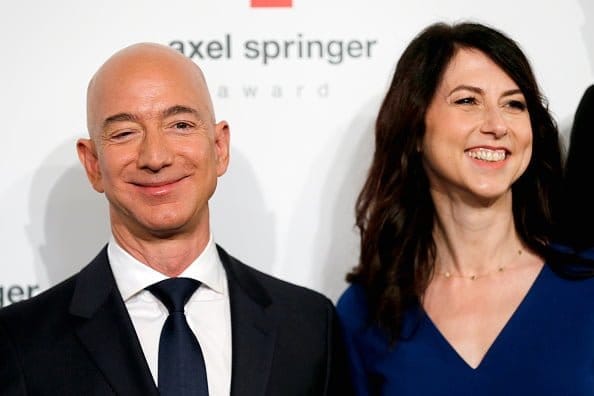 Jeff Bezos et sa femme MacKenzie