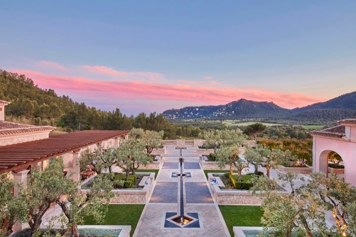 12 park hyatt mallorca ses oliveres sunset low
